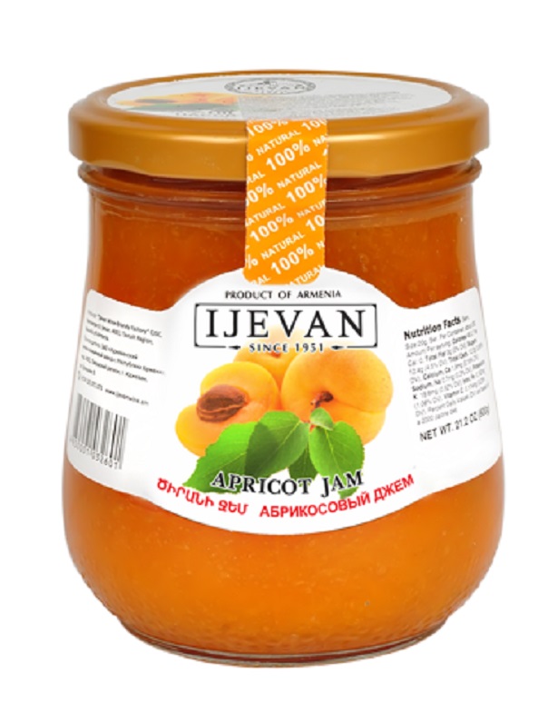 Meruňkový džem s jádry 600g