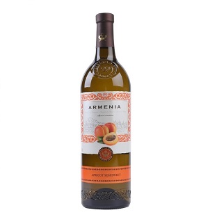 Meruňkové polosladké bílé víno 750ml