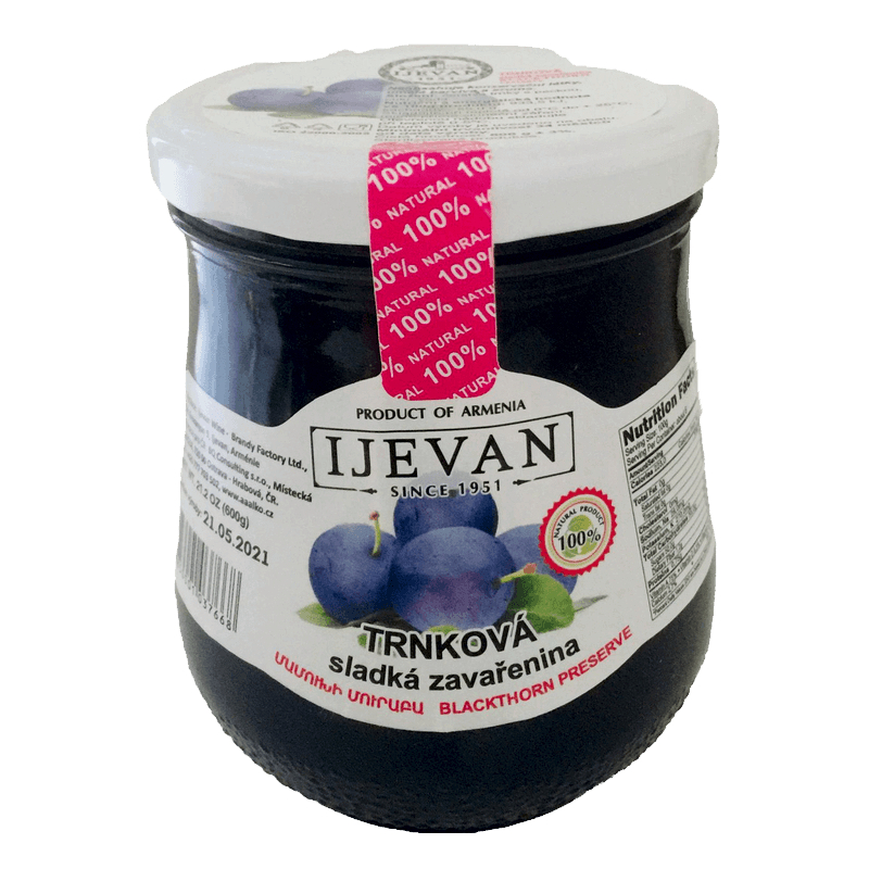 Trnková sladká zavařenina 600g