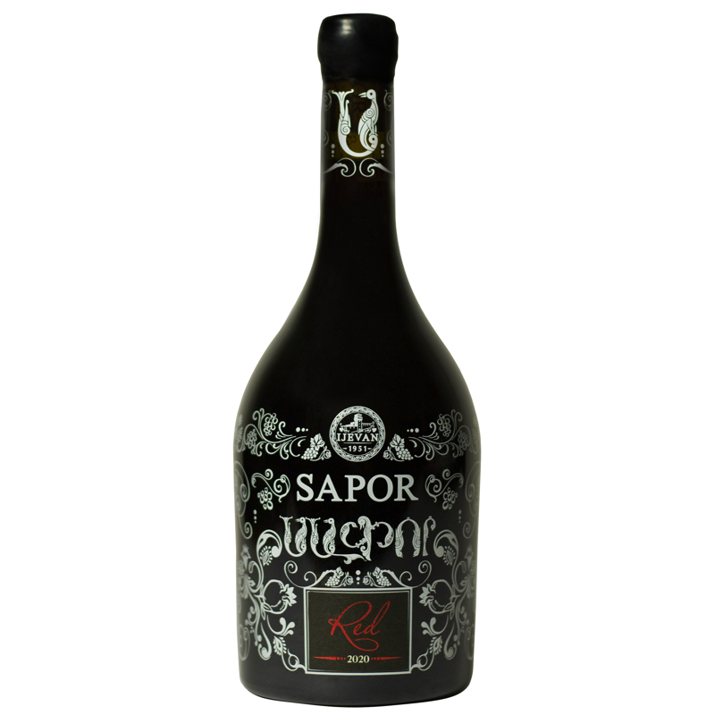 Červené víno suché Sapor 750ml