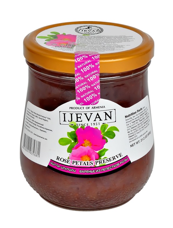 Sladká zavařenina z čajové růže 600g
