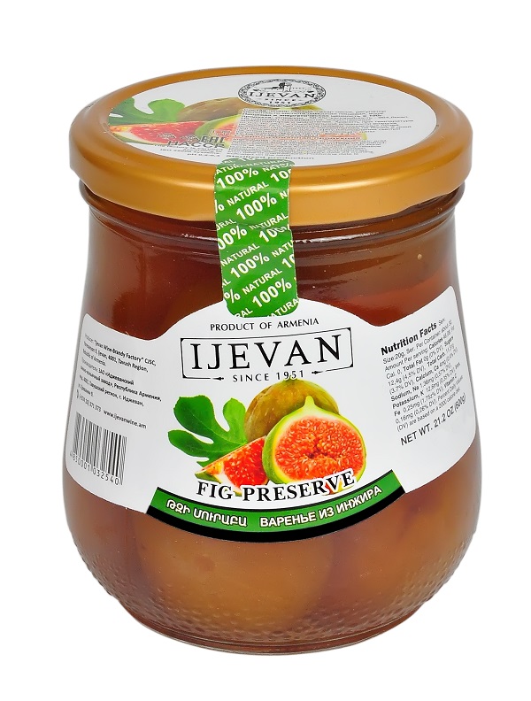 Fíková sladká zavařenina 600g