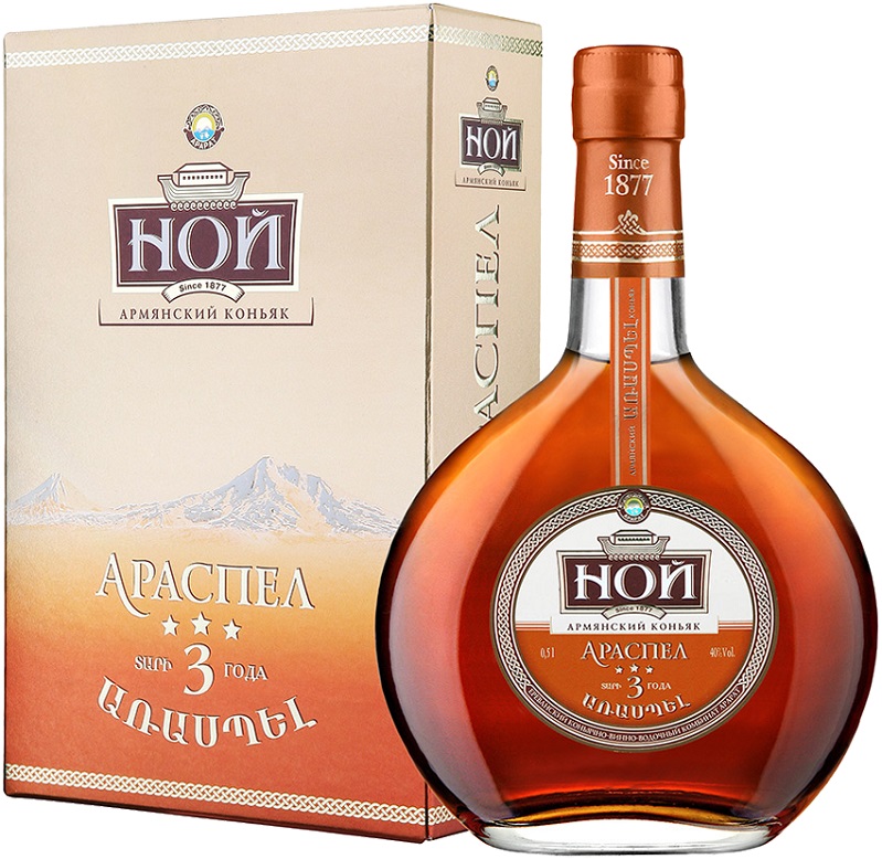 Arménské brandy NOY 3 letý 500ml