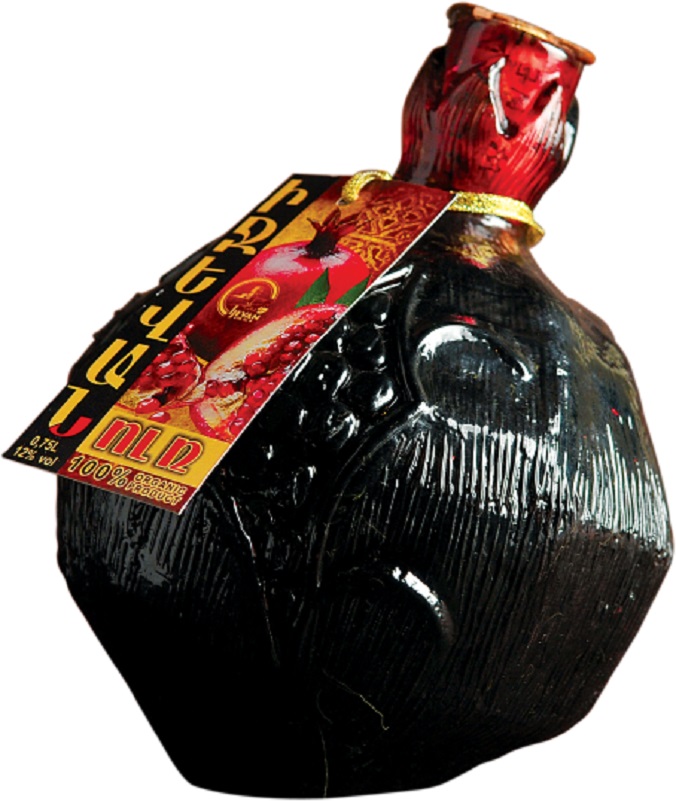 Polosladké víno z granátového jablka 750ml