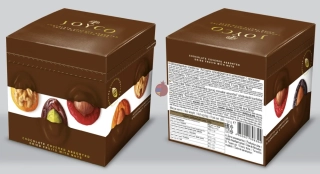 MIX sušeného ovoce v čokoládě s ořechy, 500 g